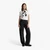 Woman Pure Cotton T-Shirt With V-Neck