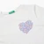 Girl Junior T-Shirt With Glittery Logo