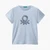 Girl Junior T-Shirt With Glittery Logo
