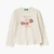 Girl Kid T-Shirt With Petal Effect Applique