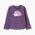 Girl Kid T-Shirt With Petal Effect Applique
