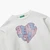 Girl Junior Sweatshirt With Glittery Logo Print