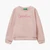 Girl Kid Sweatshirt With Glittery Print