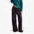 Woman Wide Trousers In Stretch Modal