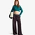 Woman Wide Trousers In Stretch Modal