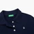 Girl Junior Short Sleeve Polo In Cotton