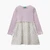 Girl Kid Long Sleeve Dress With Flowers