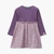 Girl Kid Long Sleeve Dress With Flowers