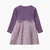 Girl Kid Long Sleeve Dress With Flowers