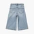 Girl Junior Knee-Length Jeans With Belt