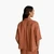 Woman Short Shirt In Pure Linen