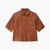 Woman Short Shirt In Pure Linen