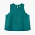 Woman Sleeveless Top In Pure Linen
