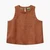 Woman Sleeveless Top In Pure Linen