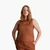 Woman Sleeveless Top In Pure Linen