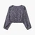 Girl Junior Flowy Flowery Blouse