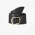 Woman High Waist Belt In Imitation Leather