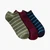 Unisex Three Pairs Of Stretch Cotton Blend Socks