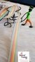 Pastel Green & Neon Colors Mix Decorative Trim