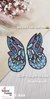 Handmade Cyan Collar Design