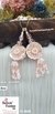 Rose Floral Crystal Tassel