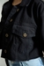 Womens Denim Cropped Trucker Jacket