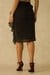Womens Vertical Ruffle Polka Skirt