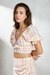 Womens Cotton Gingham Crop Top