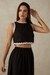 Womens Ric Rac Lace Black Co Ords