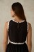 Womens Ric Rac Lace Black Co Ords