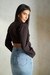 Womens Corset Cotton Crop Shirt