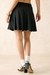 Womens Navy blue mini pleated skirt