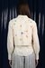 Womens Eco-Printed Tie-Up Waistcoat