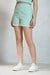 Womens Cotton Gingham Mini Short