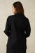 Womens Black Utilitarian Shacket