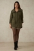 Womens Utility Jacket With Flange