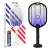 4000V 2 in 1 Anti Mosquito racket bat + Mosquito Killer Lamp USB C (EN-2095MS | Black)