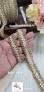 Matte & Pearl Gota Border Lace