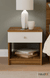 Dallas Bedside Table - Leon Teak (DIY)