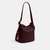 Natural Grain Leather Bleecker Bucket Bag
