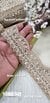 Rose Floral Scalloped Embroidery Lace