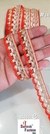 Orange And Golden Waves Designer Trim