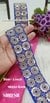 Royal Blue Sequin & Dori Embroidery Fabric Lace – 16532-Emb