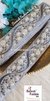 Pastel Blue Threads Embroidered Fancy Trim