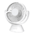 24ENERGY EN-3037 Table Fan [White]