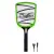 Rechargeable Premium Large Head Mosquito Swatter Racket | Unbreakable | Warranty (EN-19MS | Green)