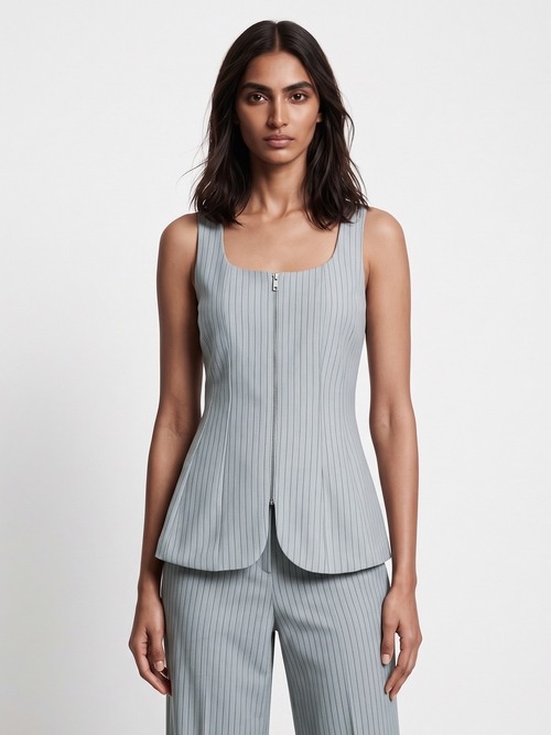Rym Grey Vest