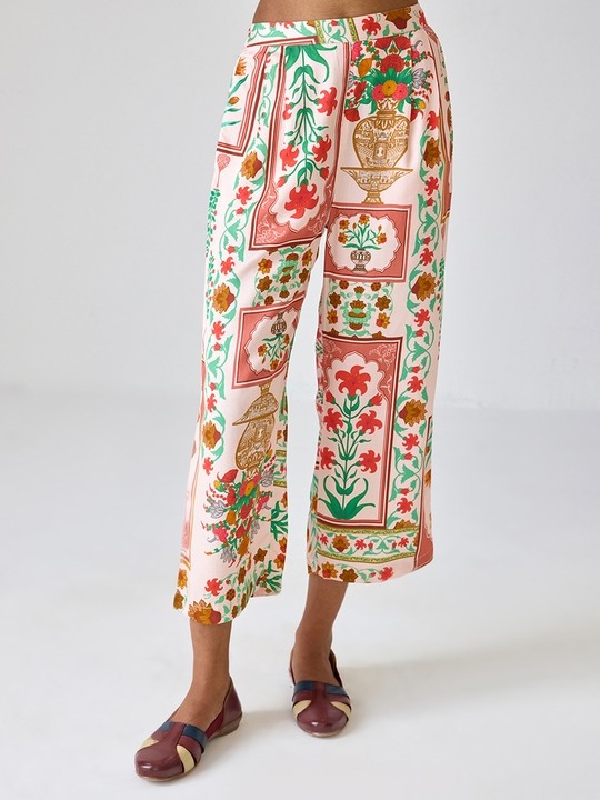 Printed Straight Trouser