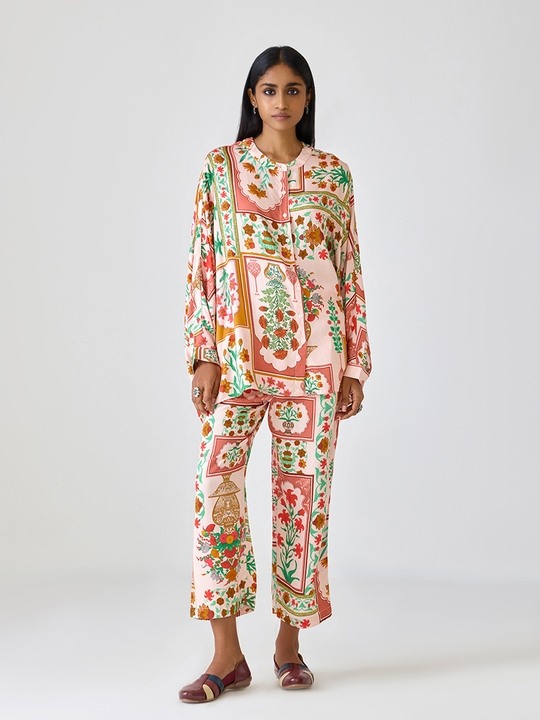 Printed Straight Trouser