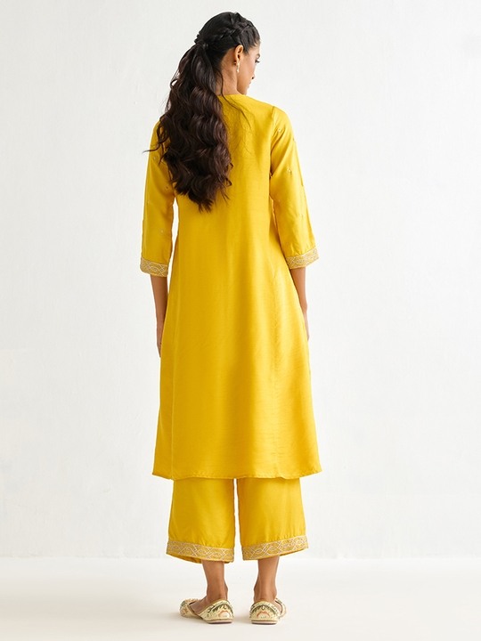 The Gilded Marigold Kurta